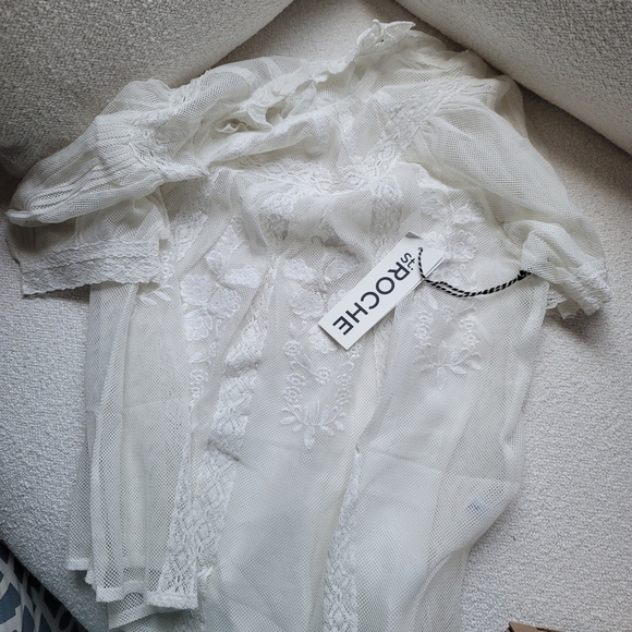 ST. ROCHE, Leith Top In Milky, Size 0, NWT! - Picture 3 of 5